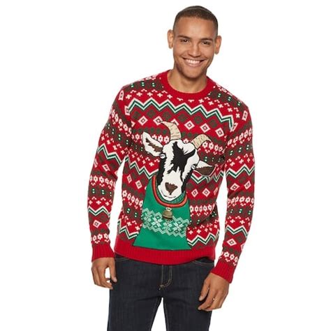 ugly christmas sweater big mens|men's ugly christmas sweaters kohl's.